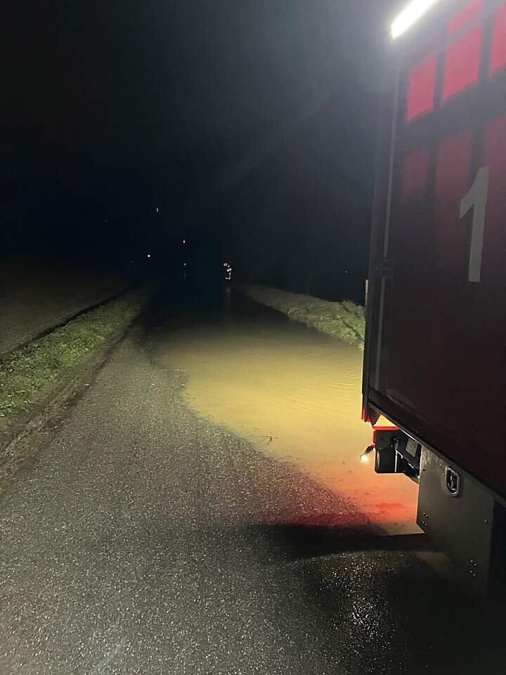 Einsatz Nr. 4, Wasser auf Strasse